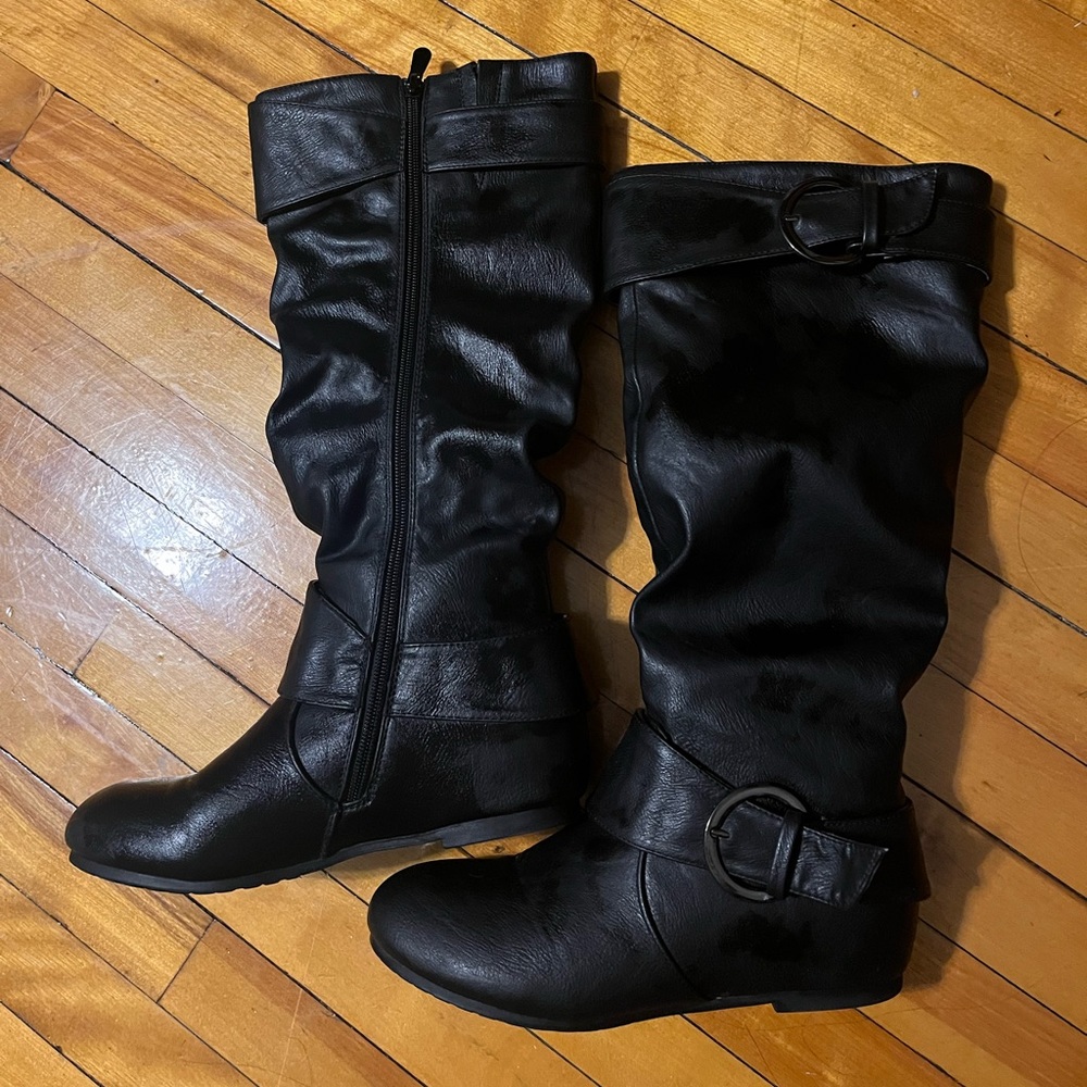 Mid-calf Dress Boots